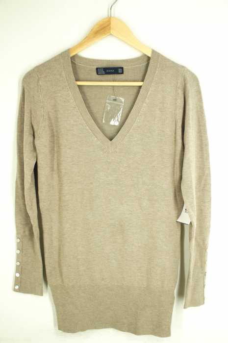 ZARA（ザラ） Vネックセーター レディース トップス