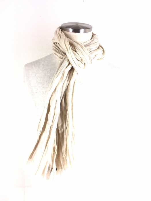 BURBERRY BLACK LABEL （バーバリーブラックレーベル） ロゴプリント ストール メンズ ファッション雑貨
