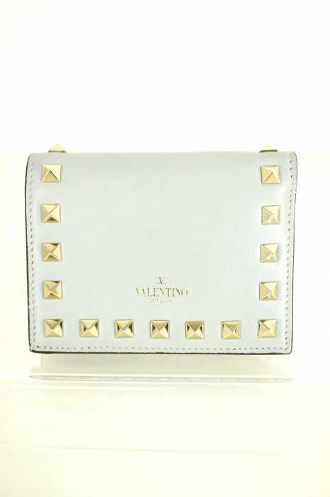 VALENTINO GARAVANI(ヴァレンティノガラヴァーニ) ロックスタッズ ミニ財布 メンズ 財布・ケース