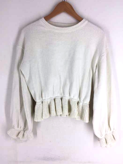 Ray BEAMS（レイビームス） キャンディースリーブ ペプラム プルオーバー レディース トップス