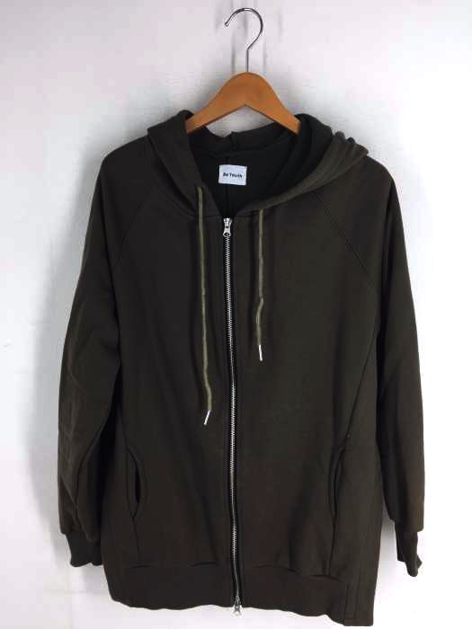 Re Youth（リユース） オーバーサイズ ドロップショルダー ジップアップパーカー メンズ トップス