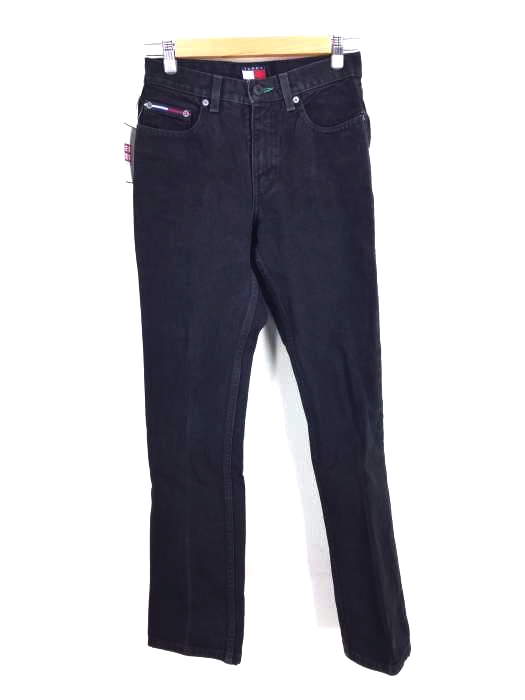 tommy jeans(トミージーンズ) ブラックデニム スリムフィットスキニーパンツ レディース パンツ