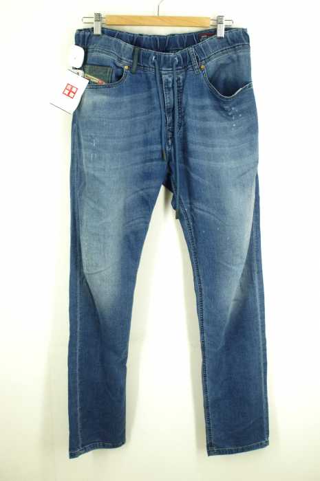 DIESEL （ディーゼル） WAYKEE Denim+sweat pants 加工デニムスウェットパンツ メンズ パンツ
