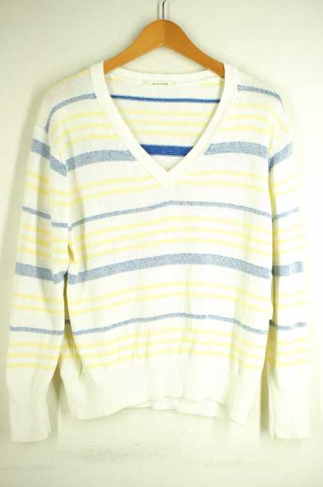 MACPHEE （マカフィー） COTTON Vネックプルオーバー レディース トップス