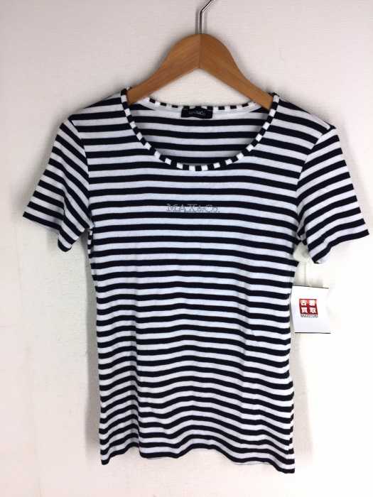 MAX & CO.（マックスアンドコー） 胸元ロゴ ボーダーTシャツ レディース トップス