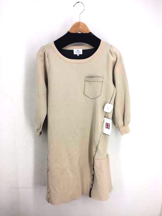 LANVIN en Bleu(ランバンオンブルー) バイカラーステッチワンピース レディース ワンピース