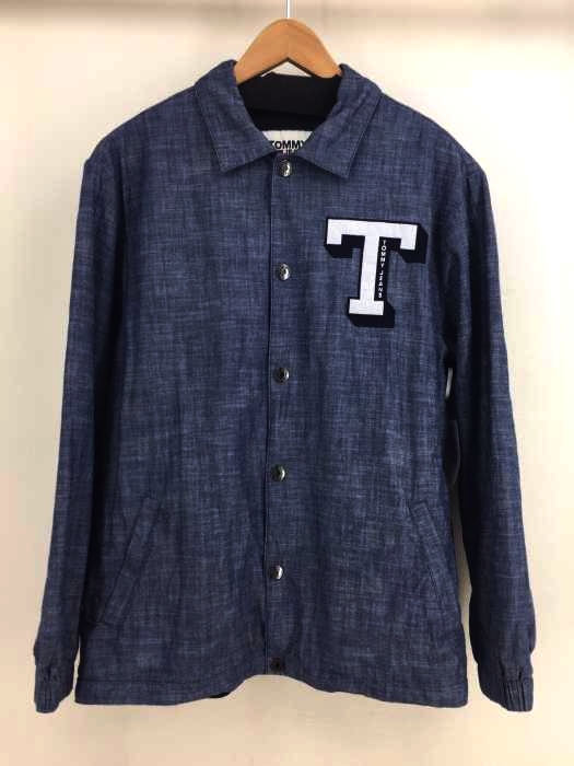 tommy jeans（トミージーンズ） デニムストリートスタイルプレーンコーチジャケット メンズ アウター