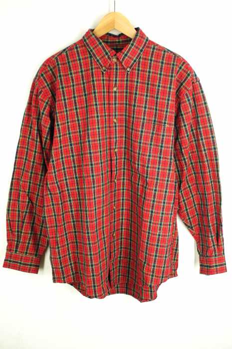 Eddie Bauer （エディーバウアー） ボタンダウンチェックシャツ メンズ トップス