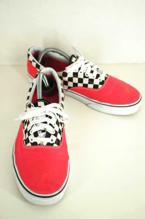 VANS （バンズ ） オーセンティックフラッグチェックキャンバススニーカー メンズ シューズ