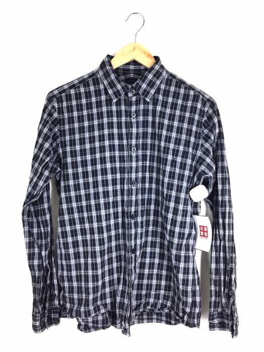 BURBERRY BLACK LABEL （バーバリーブラックレーベル） チェック柄長袖シャツ メンズ トップス