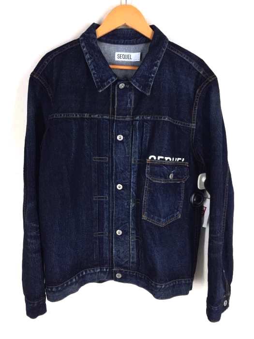 SEQUEL(シークエル) DAMEGED DENIM JACKET INDIGO メンズ アウター