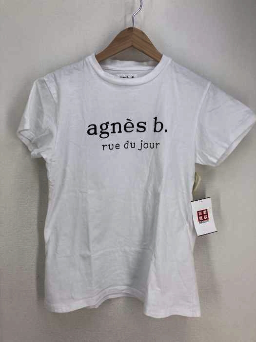 agnes b.（アニエスベー） ADAM ET ROPE別注 ロゴプリントTシャツ レディース トップス