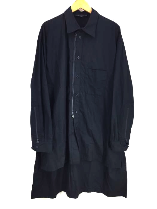 Y-3（ワイスリー） 20SSクラフト グラフィック ロング シャツ メンズ アウター