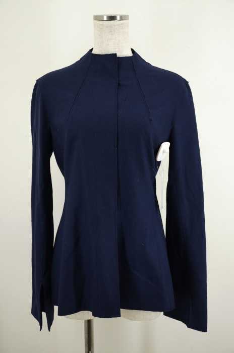 BCBG MAXAZRIA (ビーシービージーマックスアズリア) ウール混ノーカラージャケット レディース アウター