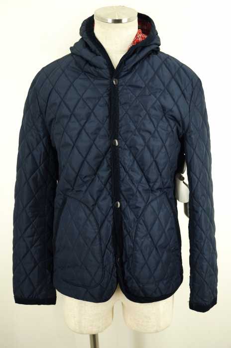 BURBERRY BLACK LABEL （バーバリーブラックレーベル） キルティングフーデッドジャケット メンズ アウター