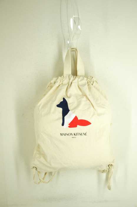 MAISON KITSUNE （メゾンキツネ） TOTE BACKPACK RESTING FOX ナップサック レディース バッグ