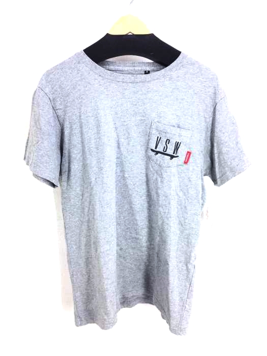 VISION STREET WEAR(ヴィジョンストリートウェア) ポケット付き クルーネックTシャツ メンズ トップス