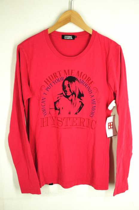 HYSTERIC GLAMOUR （ヒステリックグラマー） HURT ME  MORE プリントTシャツ メンズ トップス