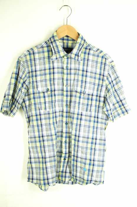 BURBERRY BLACK LABEL （バーバリーブラックレーベル） tartan flannel squarred shirt メンズ トップス
