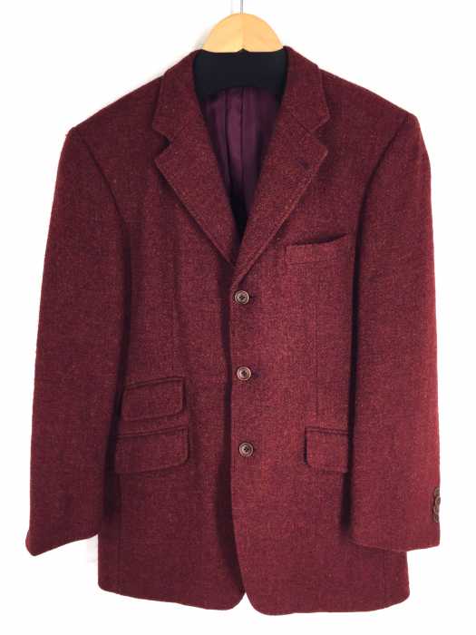 Harris Tweed（ハリスツイード） 日本製 ウール3Bテーラードジャケット メンズ アウター