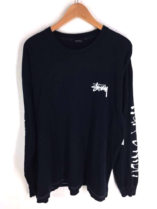 Stussy（ステューシー） プリントクルーネックロングカットソー メンズ トップス