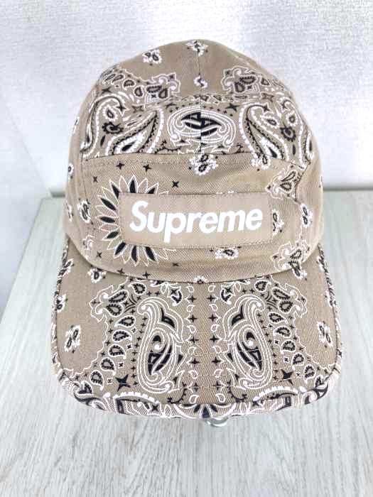Supreme（シュプリーム） Bandana Camp Cap メンズ 帽子