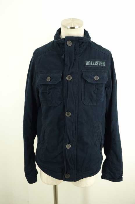 Hollister （ホリスター） ロゴ刺繍入りジャケット メンズ アウター