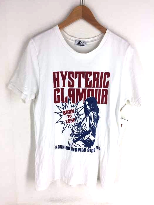 HYSTERIC GLAMOUR（ヒステリックグラマー） 18SS BORN TO LOSE プリントTシャツ メンズ トップス
