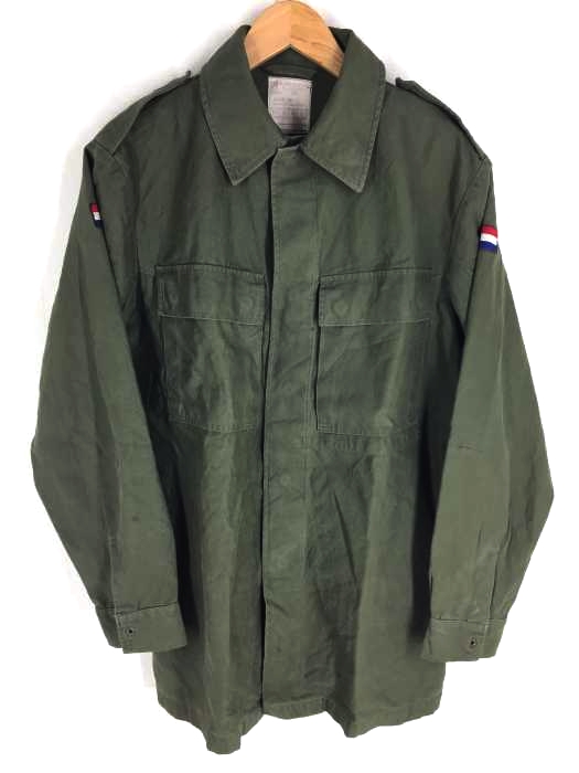 USED古着(ユーズドフルギ) フランス軍 ミリタリーシャツジャケット メンズ アウター