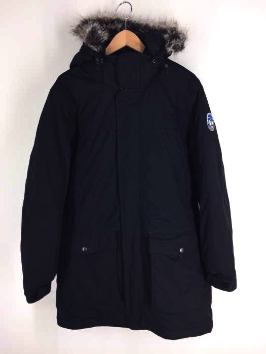 LANDS END（ランズエンド） フード付き 裏キルティング ダウンジャケット メンズ アウター