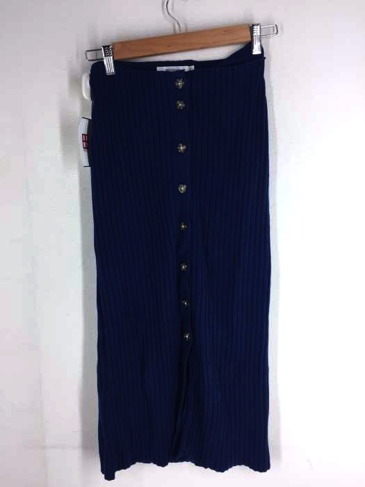 MOUSSY（マウジー） RIB KNIT LONG SKIRT リブニットロングスカート レディース スカート