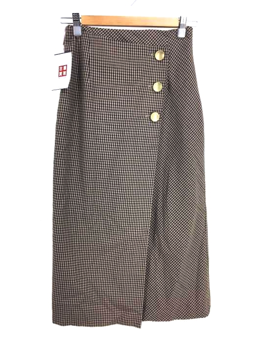UNITED ARROWS green label relaxing（ユナイテッドアローズグリーンレーベルリラクシング） Check Wrap Tight Skirt チェックラップタイトスカート レディース スカート