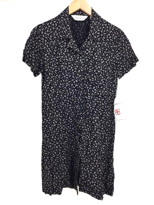 Eddie Bauer（エディーバウアー） 花柄 ショート丈 シャツワンピース レディース トップス