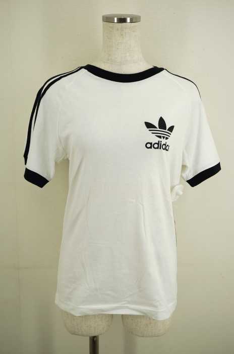 adidas （アディダス） ロゴプリントカットソー レディース トップス