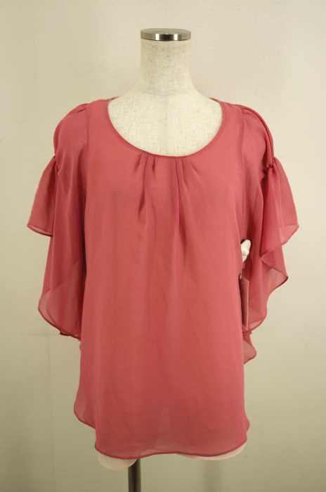 MISCH MASCH (ミッシュマッシュ) レイヤードシフォンフリルトップス レディース トップス