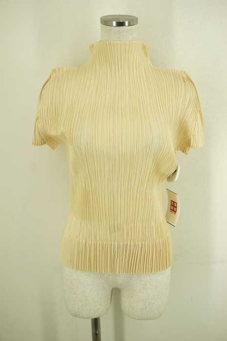 PLEATS PLEASE ISSEY MIYAKE （プリーツプリーズイッセイミヤケ） モックネックプリーツトップス レディース トップス