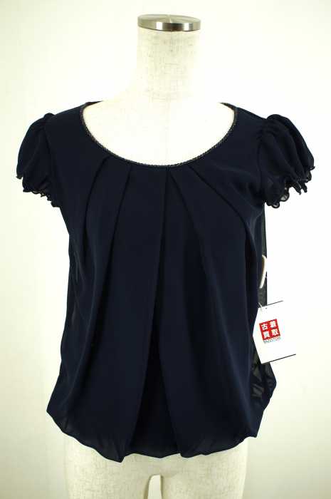 PROPORTION BODY DRESSING （プロポーションバイボディードレッシング） 袖フリル付きシフォントップス レディース トップス