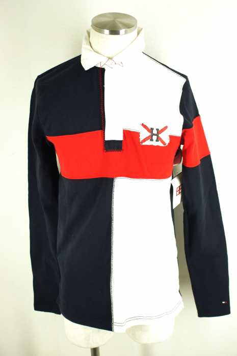 TOMMY HILFIGER （トミーヒルフィガー） ラガーシャツ ワッペン メンズ トップス