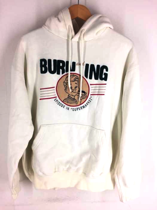 Burning（バーニング） デザインプルオーバーパーカー メンズ トップス