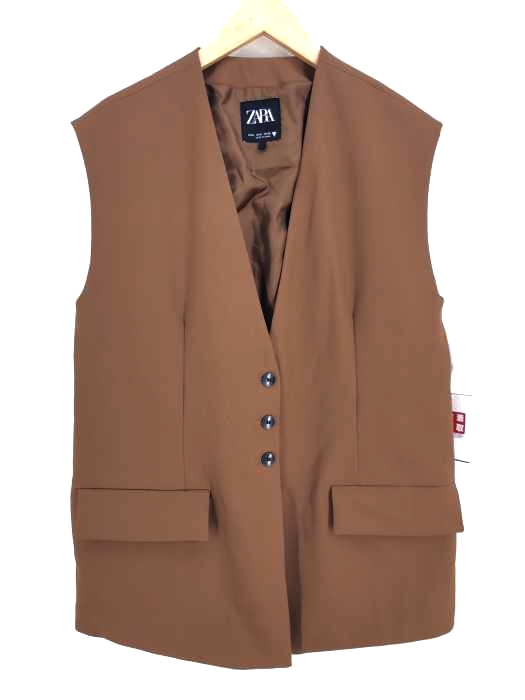ZARA(ザラ) ノースリーブ3Bジャケット レディース アウター