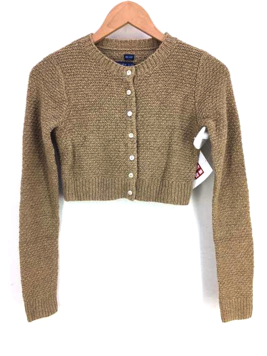 RALPH LAUREN（ラルフローレン） HAND KNIT クロップドシルクニットカーディガン レディース トップス
