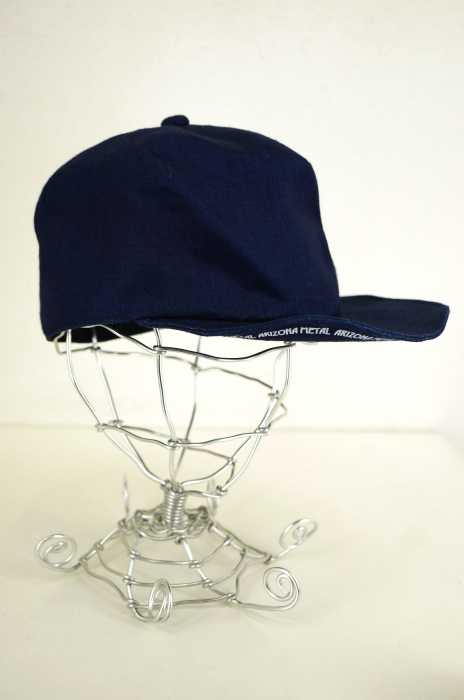 GDC x CA4LA （ジーディーシーカシラ） 16SS TUCK.B.B.CAP タックインディゴリネンキャップ メンズ 帽子