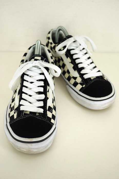 VANS （バンズ） 50TH Anniversary　チェッカーズ切替オールドスクール メンズ シューズ