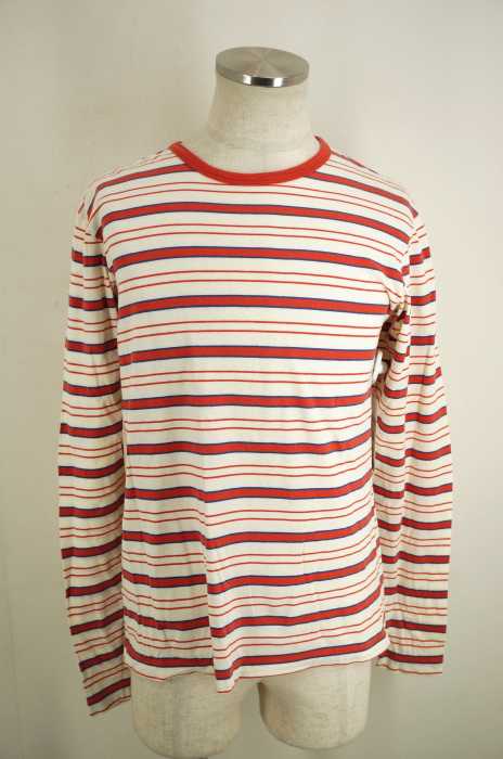 RRL RALPH LAUREN (ダブルアールエル ラルフローレン) ボーダーロングスリーブTシャツ メンズ トップス