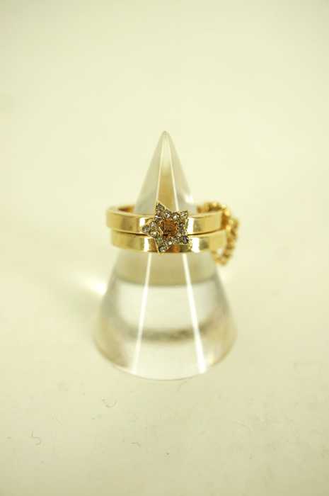 Marc by Marc Jacobs （マークバイマークジェイコブス） ハートスターモチーフリング レディース アクセサリー