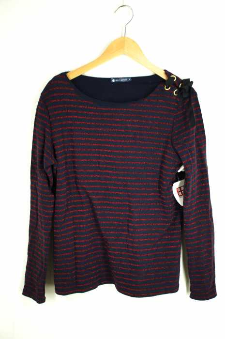 PETIT BATEAU（プチバトー） ラメボーダー レディース トップス