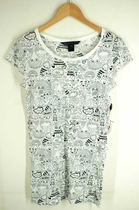 Marc by Marc Jacobs （マークバイマークジェイコブス） 総柄Tシャツ レディース トップス