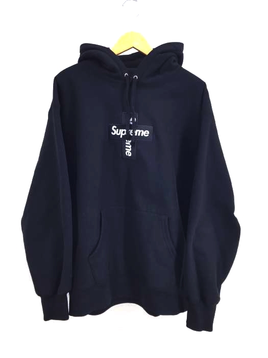 Supreme（シュプリーム） Cross Box Logo Hooded Sweatshirt メンズ トップス