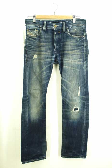 DIESEL （ディーゼル） SAFADO　ダメージ加工デニムパンツ メンズ パンツ