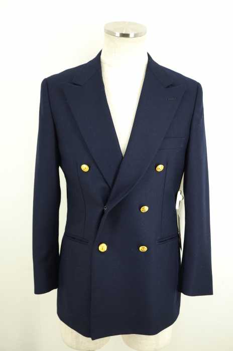 Polo by RALPH LAUREN （ポロバイラルフローレン） ウールピークドラペルダブルブレスジャケット レディース アウター